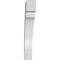 Ekena Millwork 3 1/2-in. W x 18-in. D x 24-in. H Merced Architectural Grade PVC Knee Brace BRCP035X18X24MRC - alternate 4